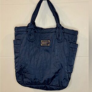 Marc By Marc Jacobs Dark Blue Quilted Tote
